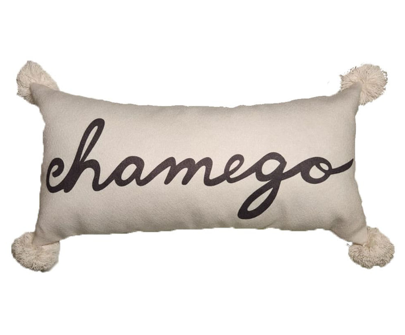 Almofada Baguete Chamego Bege image number 0