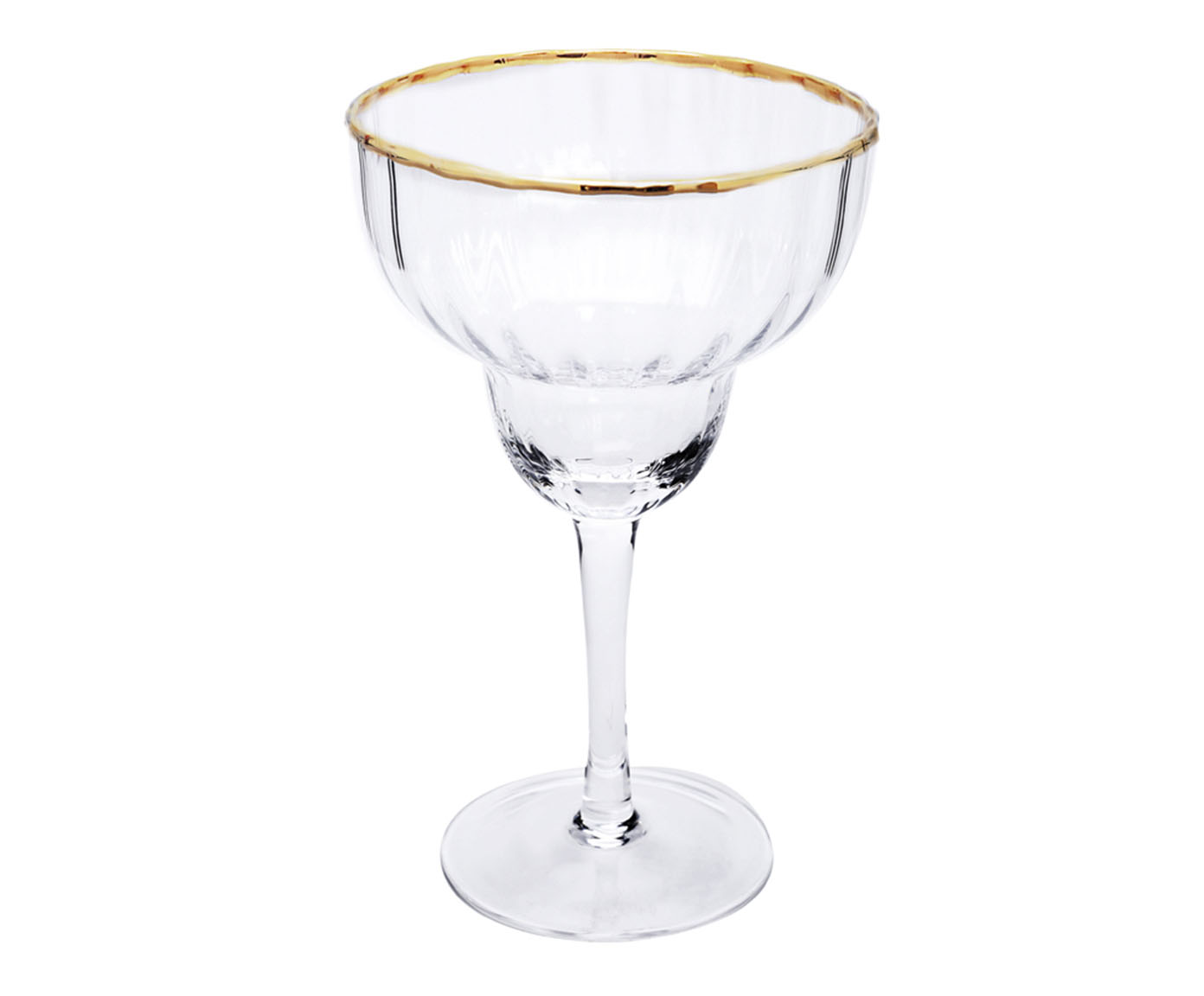 Ta&ccedil;a Drink Vidro Ouro Incolor - 335ml - image 0