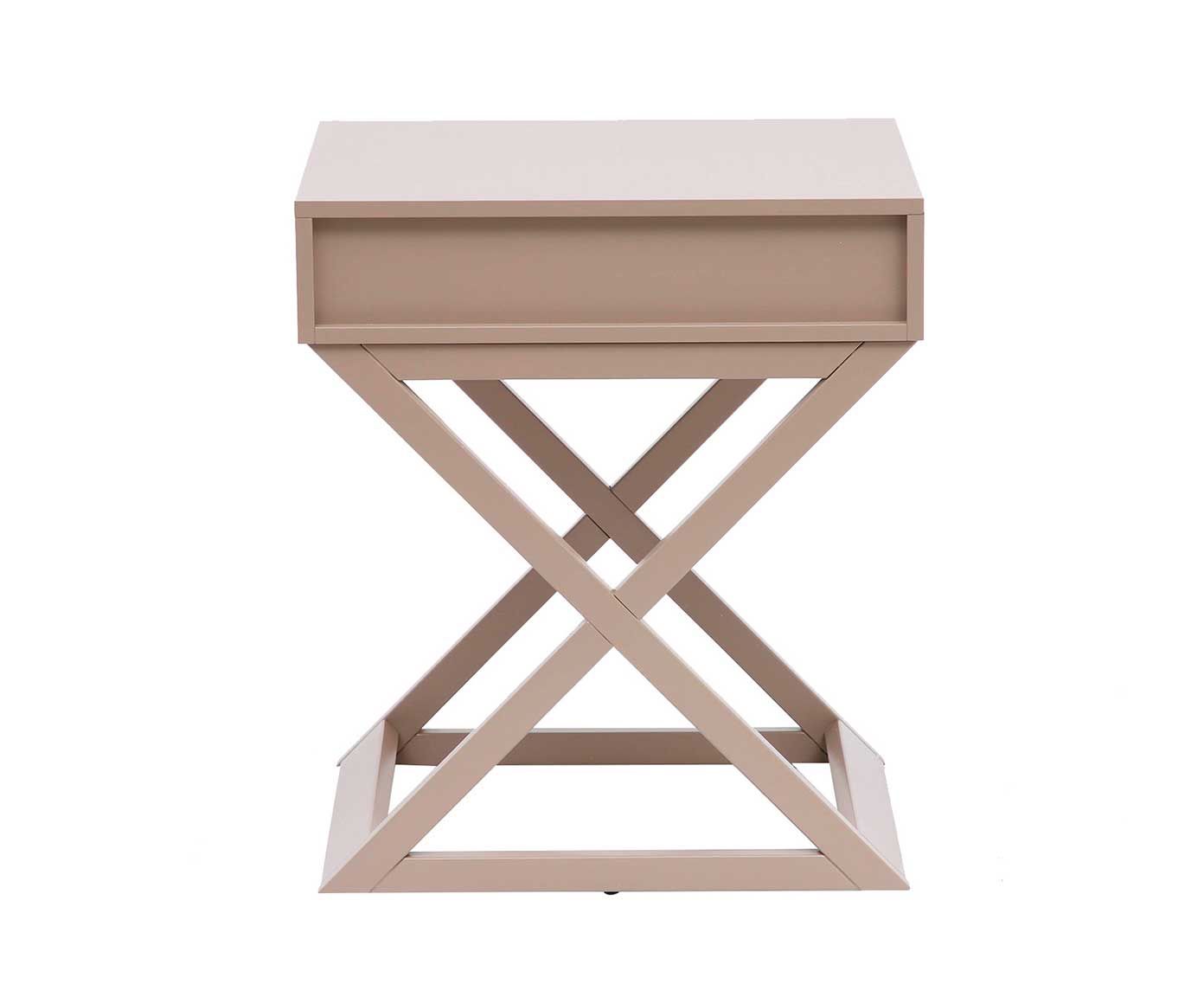 Mesa de Cabeceira Cross Burlywood - Taupe image number 2