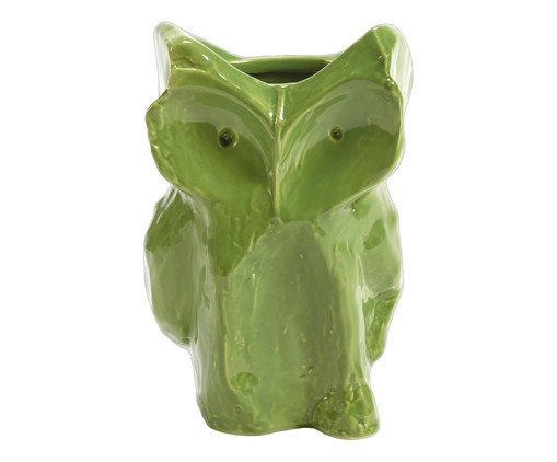Vaso Coruja After Midnight Verde image number 0