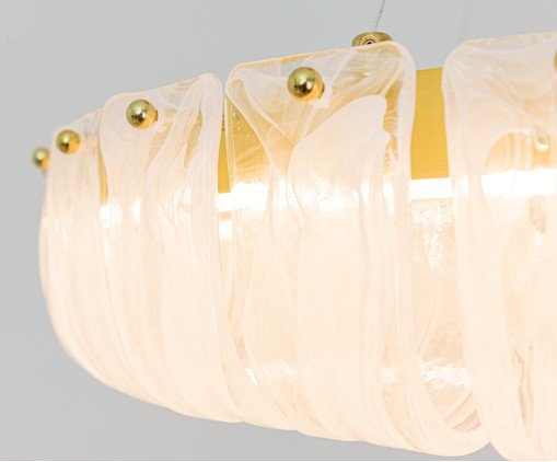 Pendente Erico Transparente e Dourado image number 2