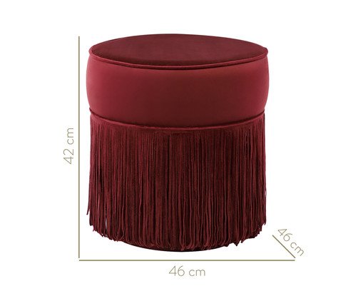 Puff Franja Simples image number 7