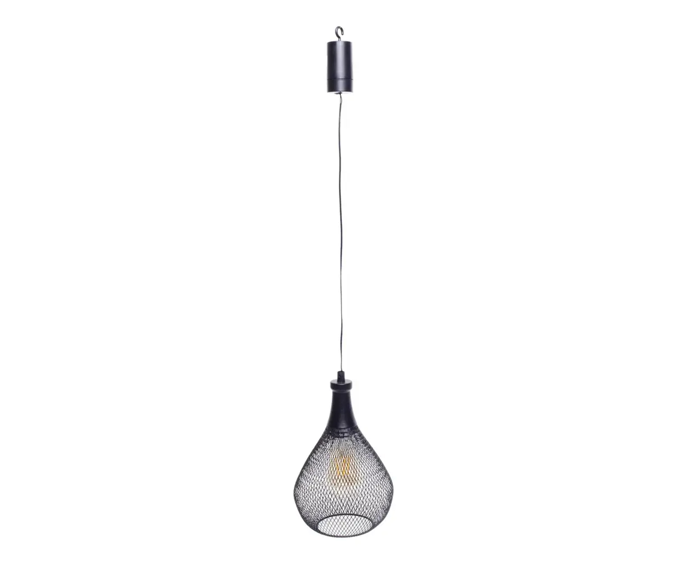 Pendente Aramado em Metal Blob II Preto - image 0