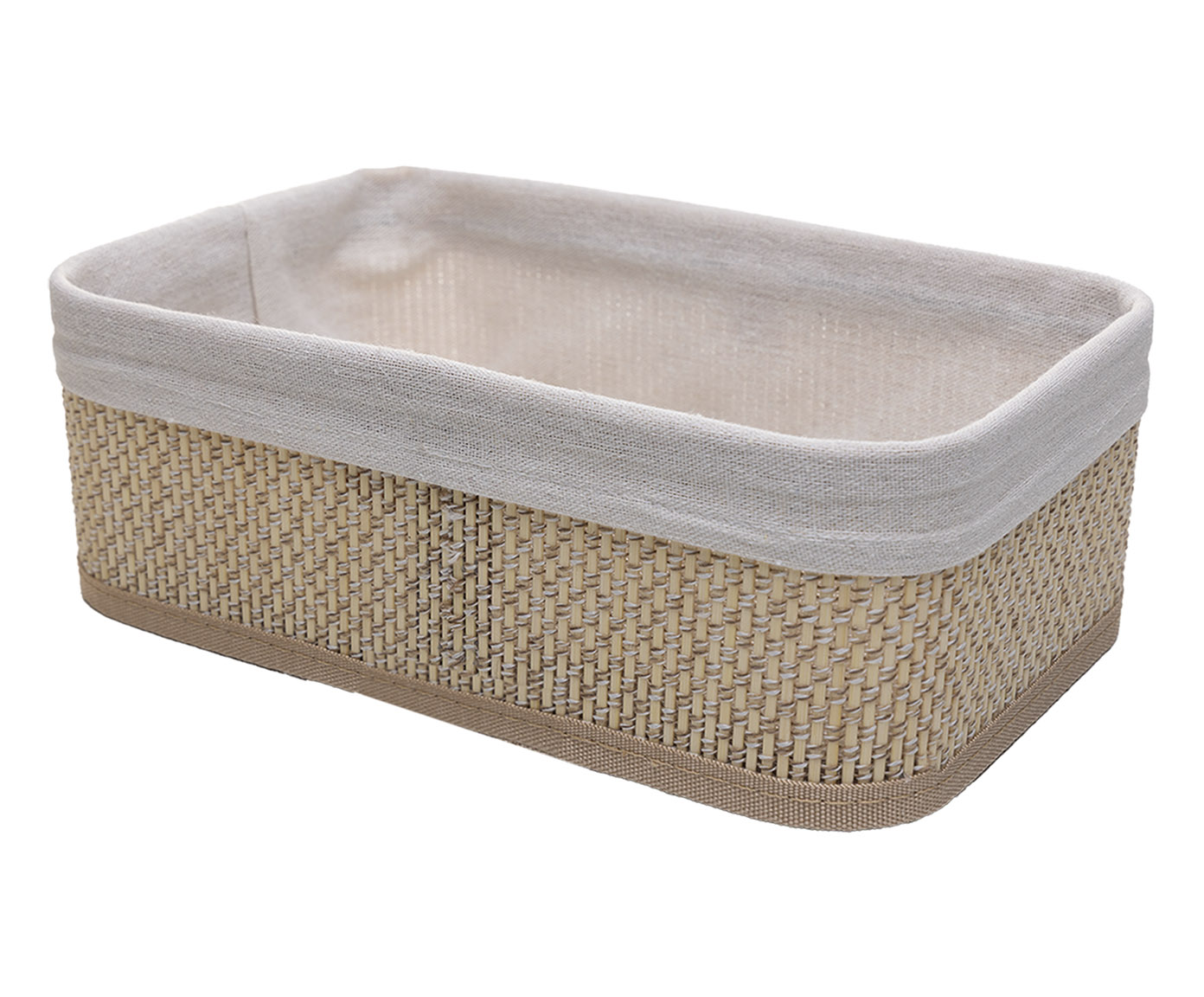 Jogo de Cestas Retangular com Forro Cozy - image 1