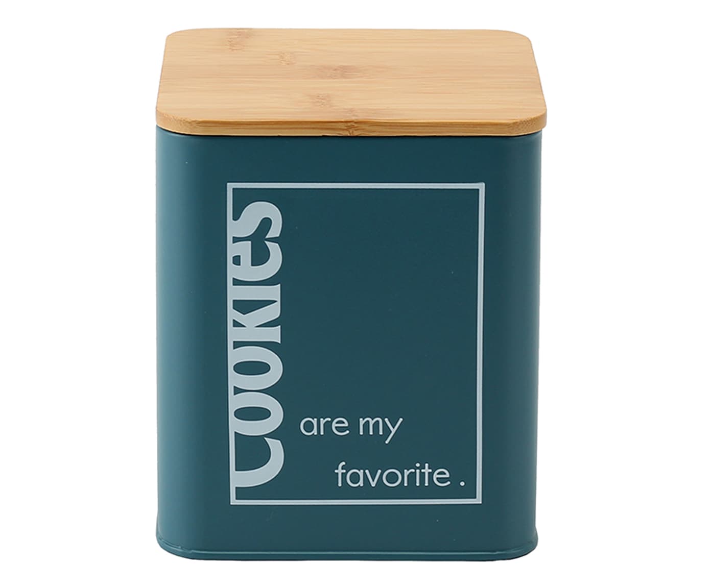 Porta-Biscoitos em Bambu Cookies Verde - image 0