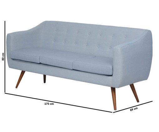 Sof&aacute; Mimo - Azul image number 3