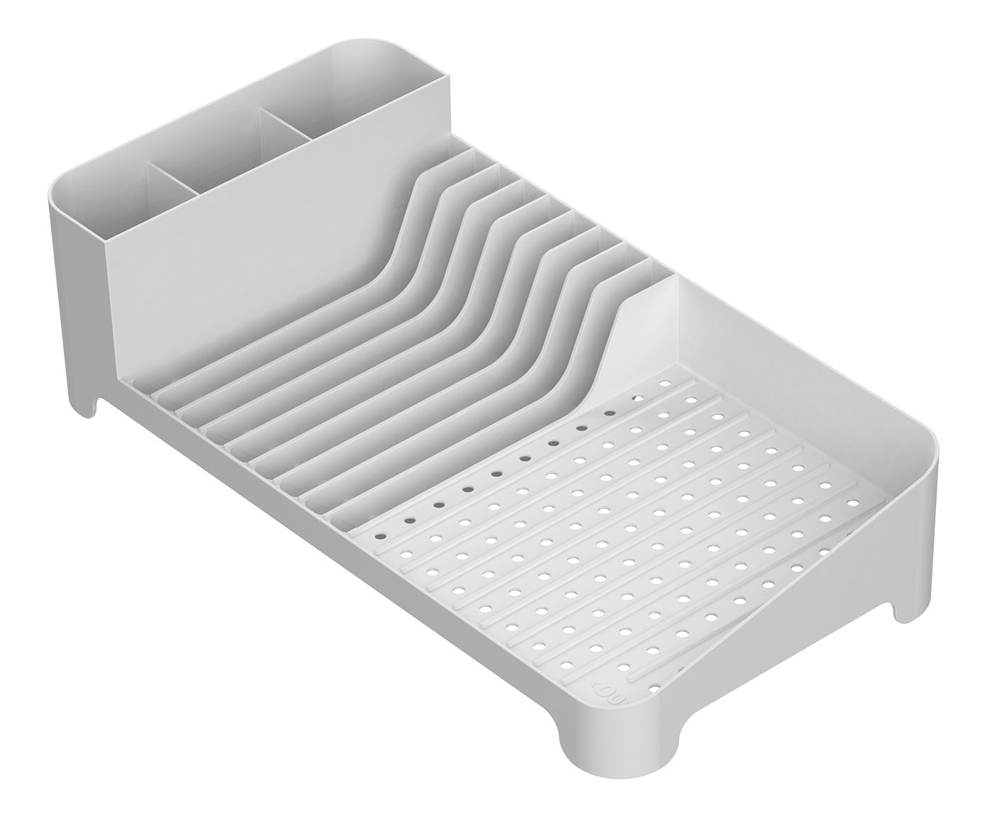 Escorredor de Loucas Trium Compact - Branco Fechado - image 0