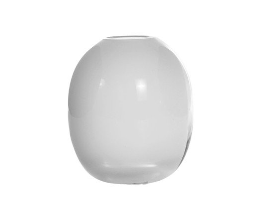 Vaso Neige Branco e Clear image number 2