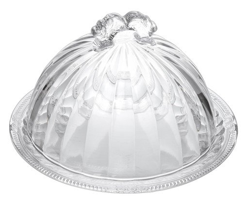 Queijeira em Cristal Imperial Transparente image number 1