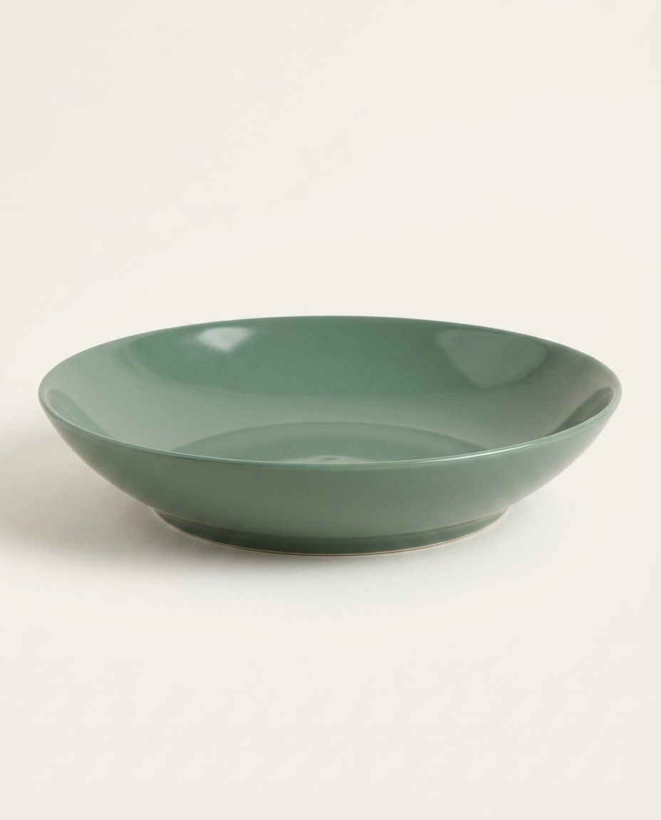 Prato Fundo Mix And Match em Porcelana Verde Salvia - image 0