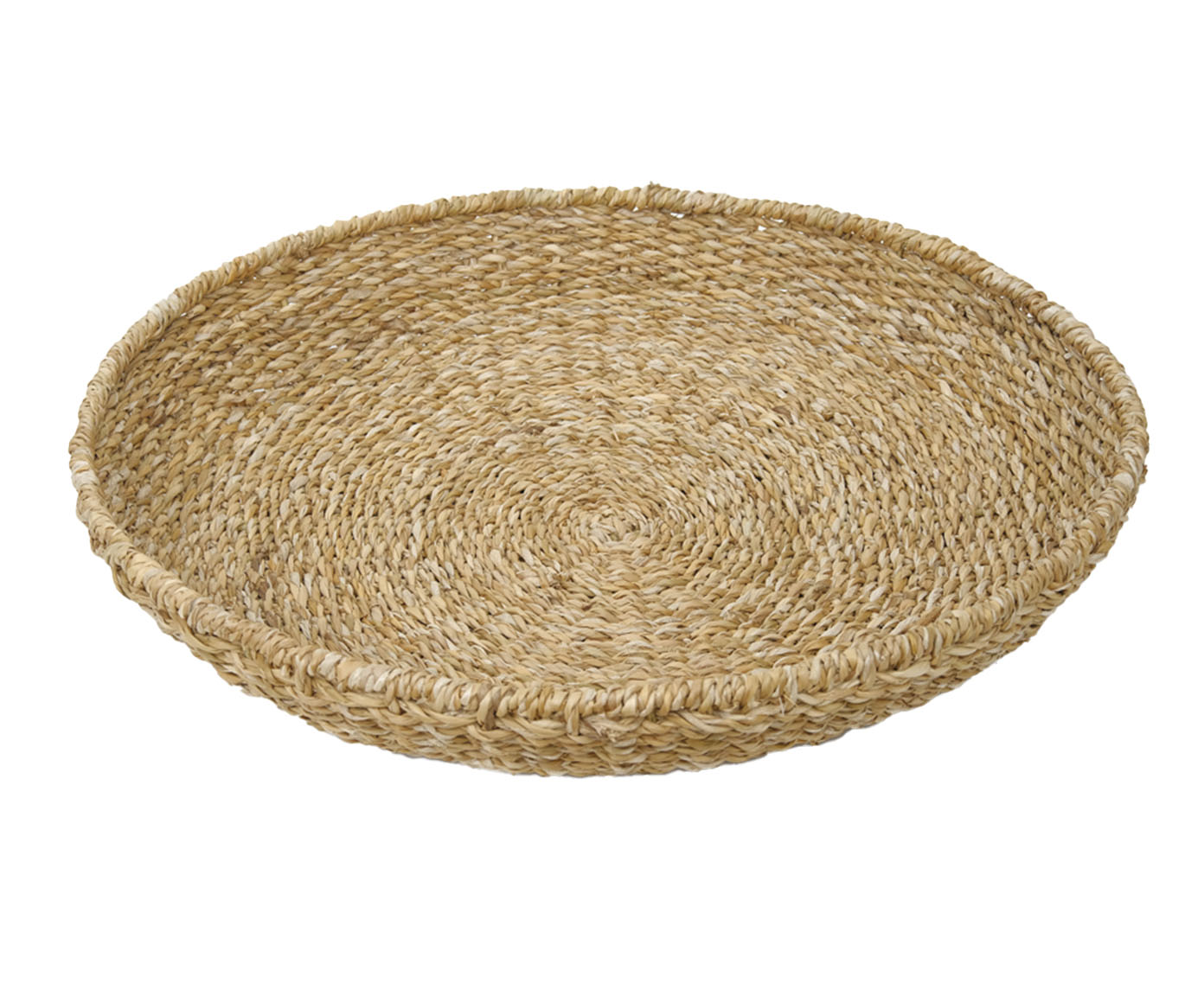 Cesta Redonda em Grama de Kans Natural - image 0