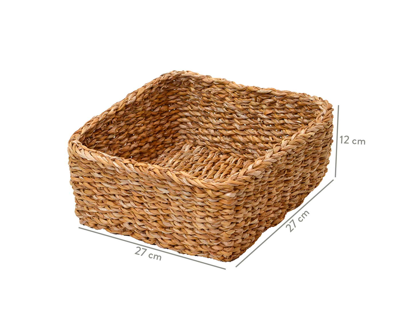 Cesto Organizador em Sisal Georgette - Bege image number 2