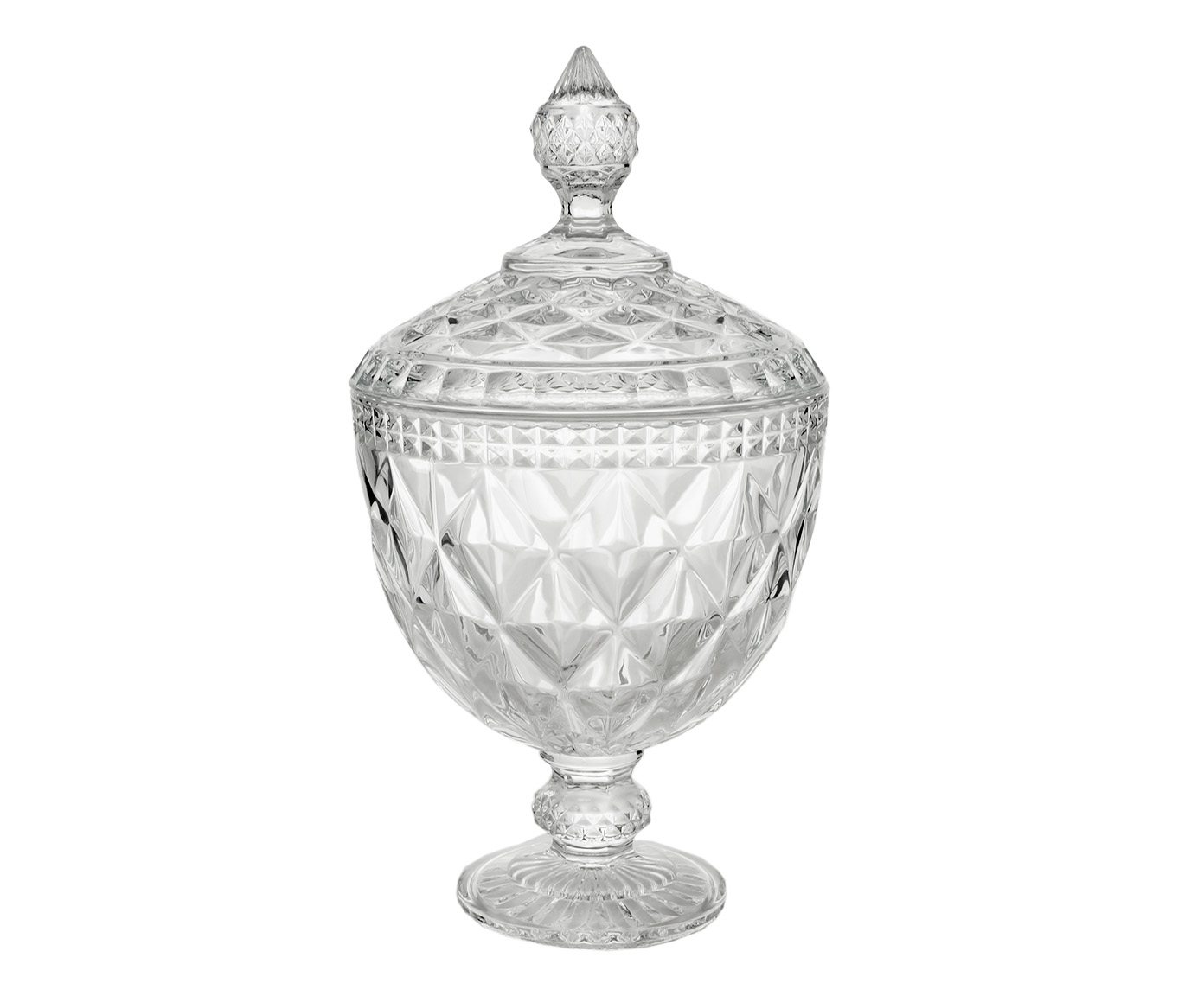 Bomboniere em Cristal Diamond Transparente - image 0