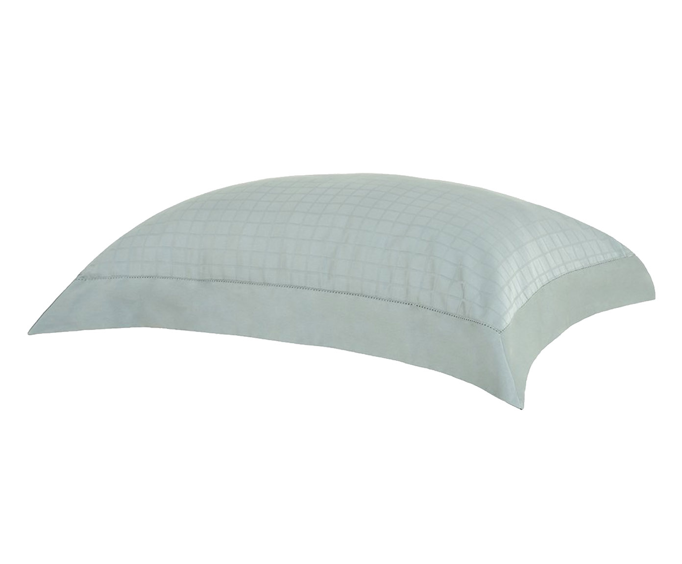 Fronha Damask Square Verde 300 Fios - image 0