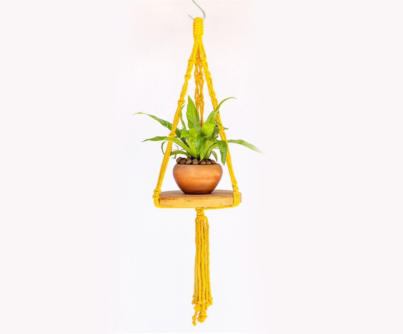 Hanger em Macram&ecirc; Shelf Plus image number 5