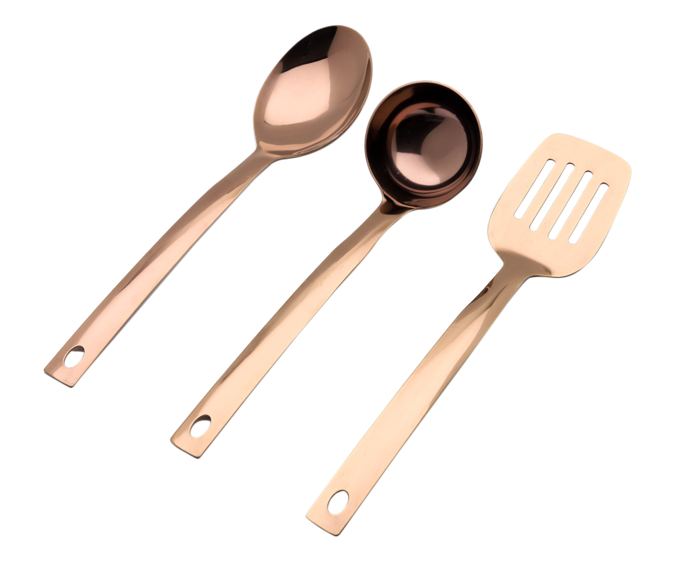 Jogo de Utens&iacute;lios de Cozinha Luxor - Dourado - image 0