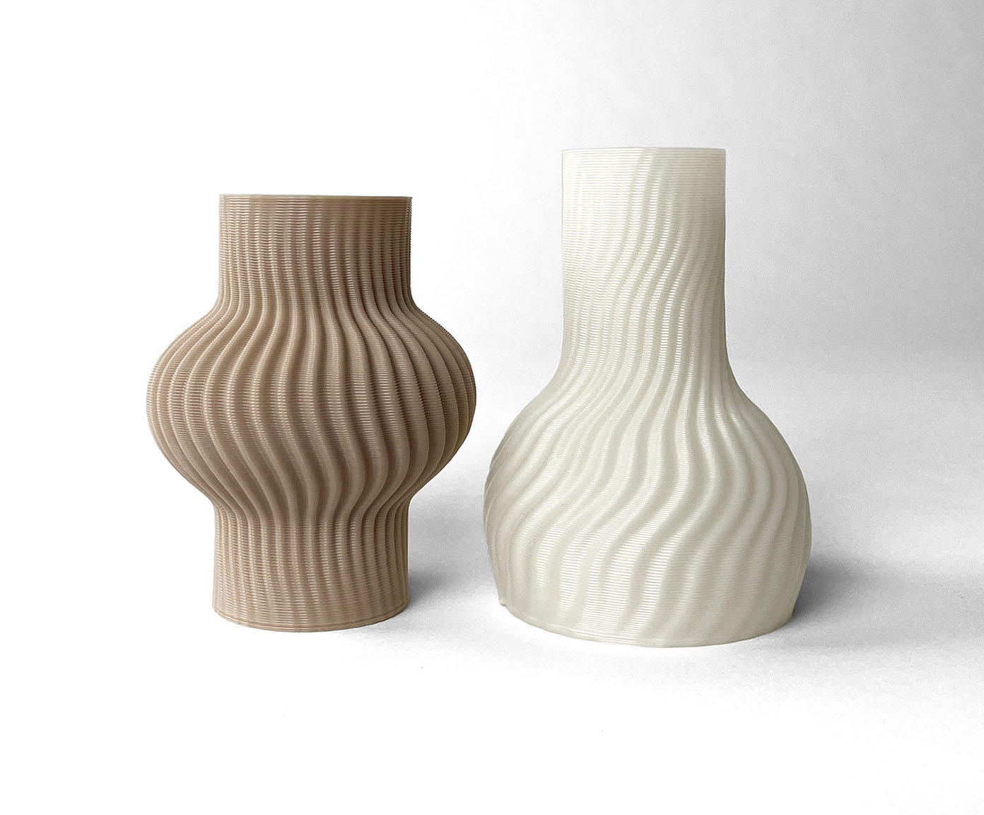 Mini Vaso Onda 1 Areia image number 3
