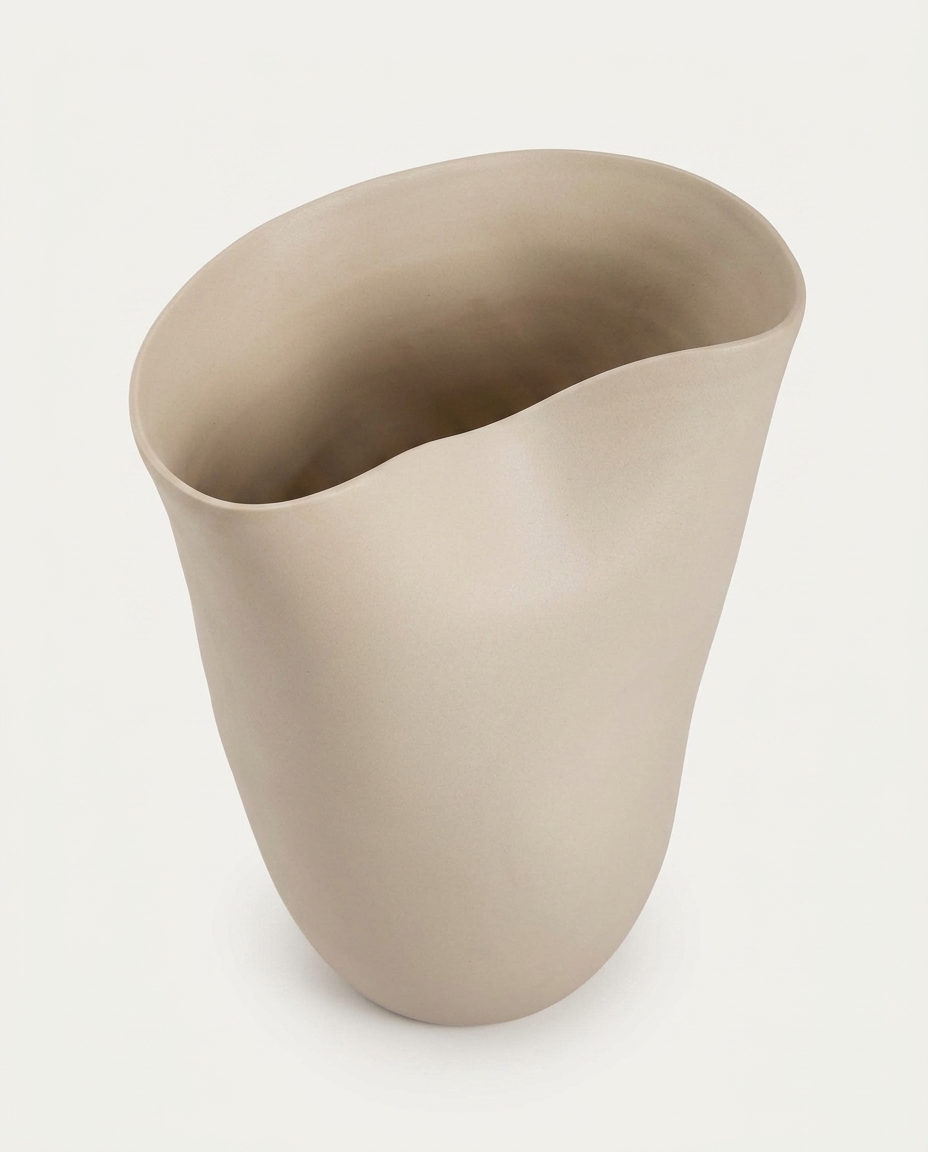 Vaso em Cer&acirc;mica Calme Off White image number 3