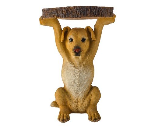 Mesa Lateral Dog Caramelo Amarelo image number 0