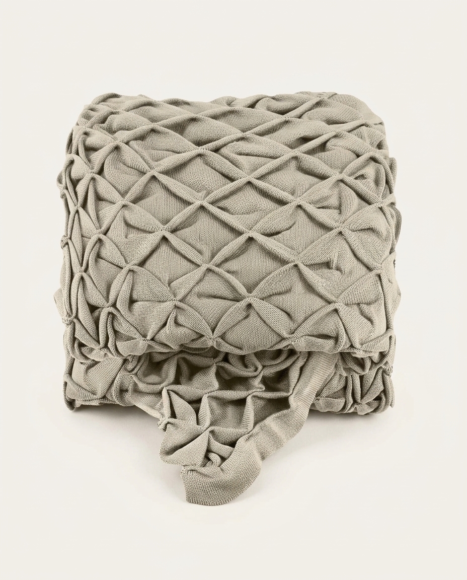 Manta de Origami Bege - image 0