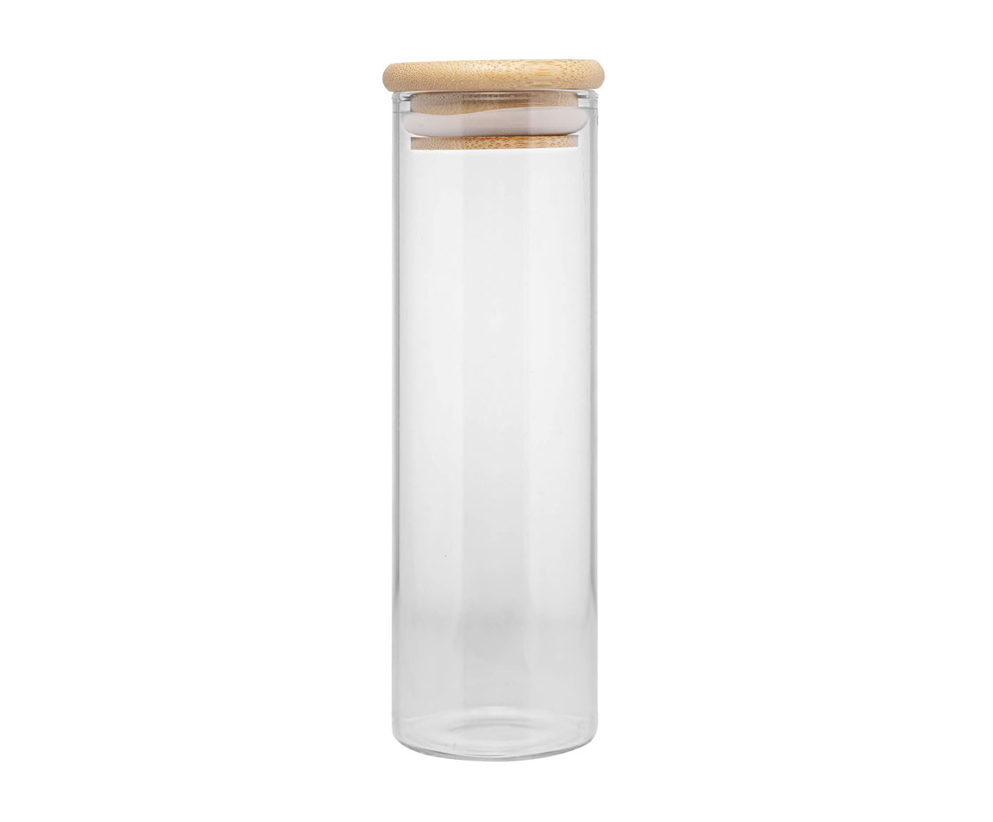 Porta Mantimento com Tampa de Bambu - image 0