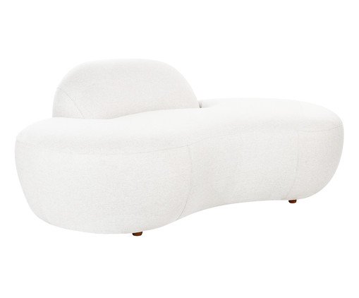 Sof&aacute; Petra em Boucle Branco  I image number 2