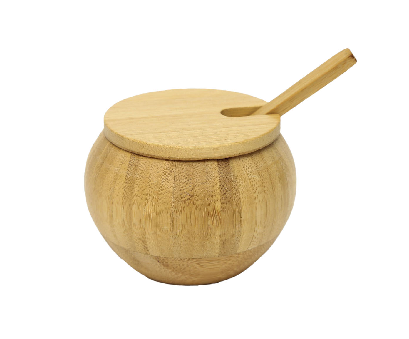 A&ccedil;ucareiro em Bambu com Colher Rustic image number 0