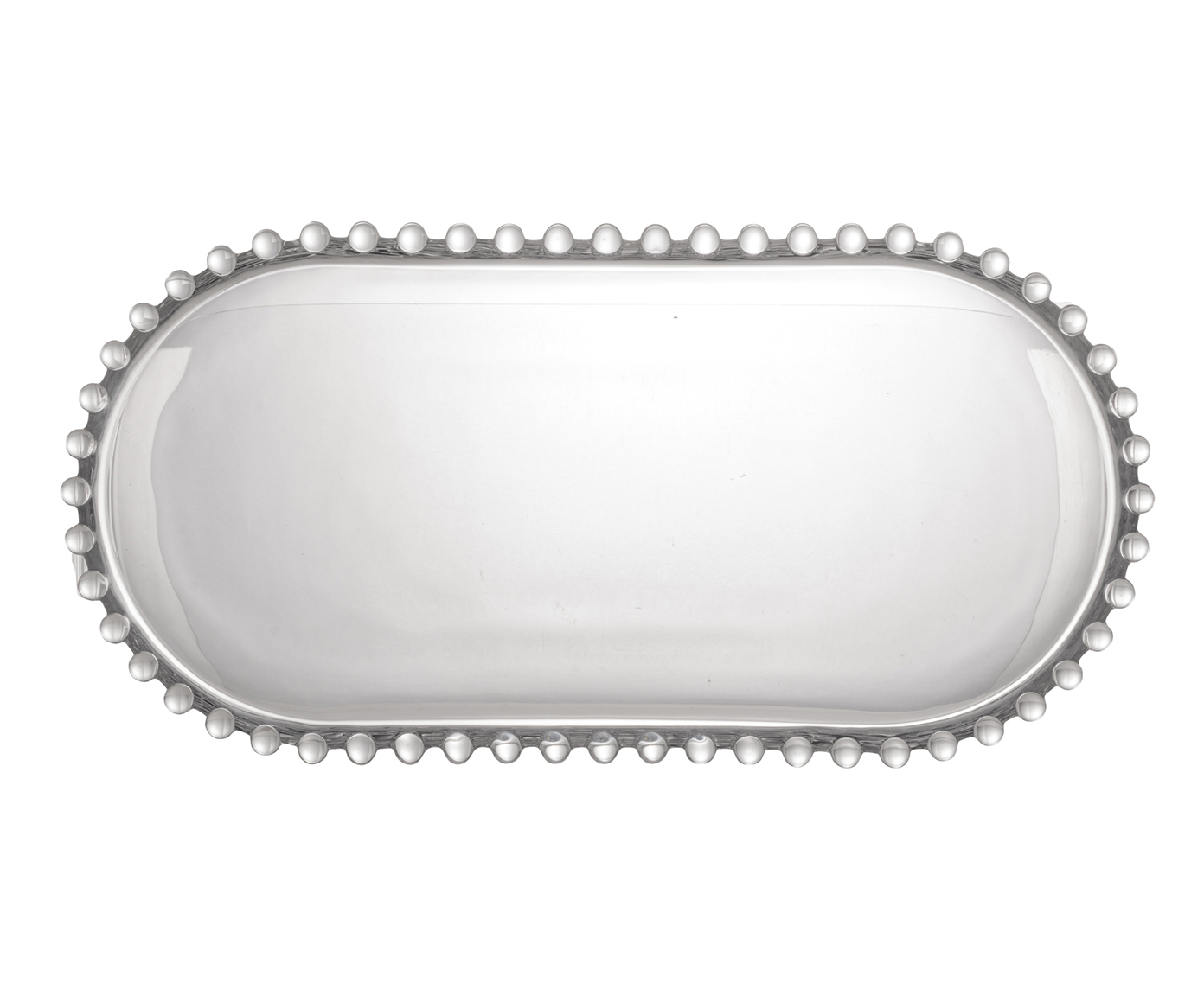 Travessa Oval para Servir em Cristal Pearl image number 3