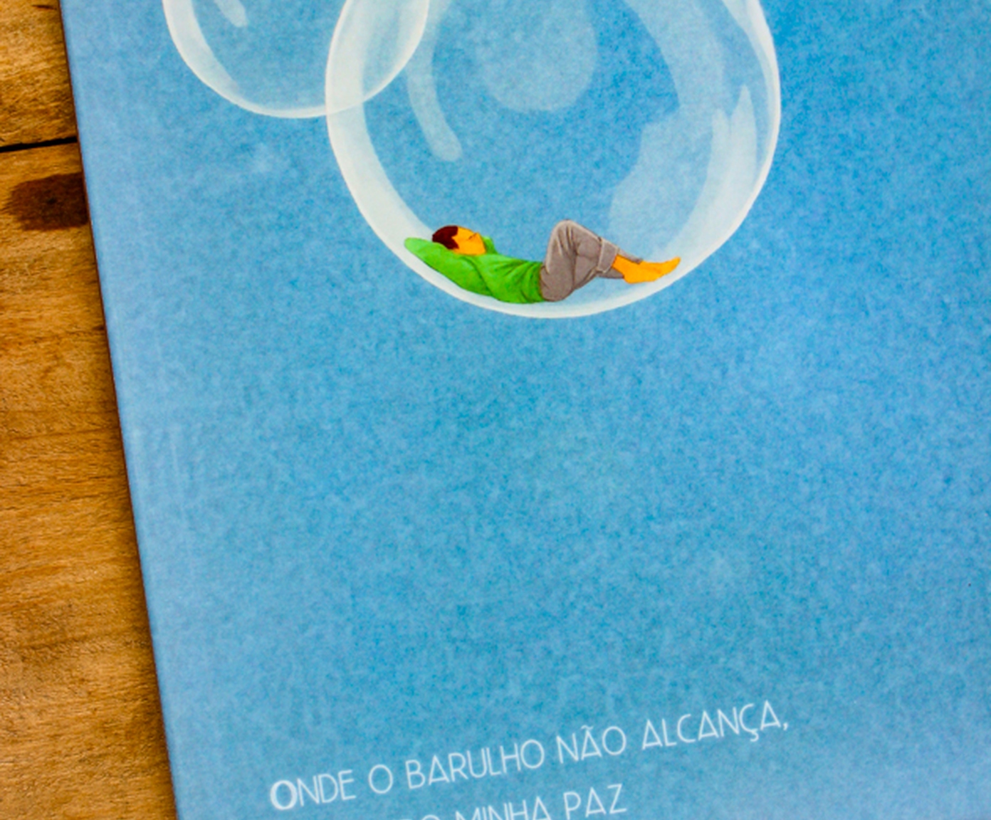 Azulejo Decorativo "Onde o Barulho N&atilde;o Alcan&ccedil;a" image number 2