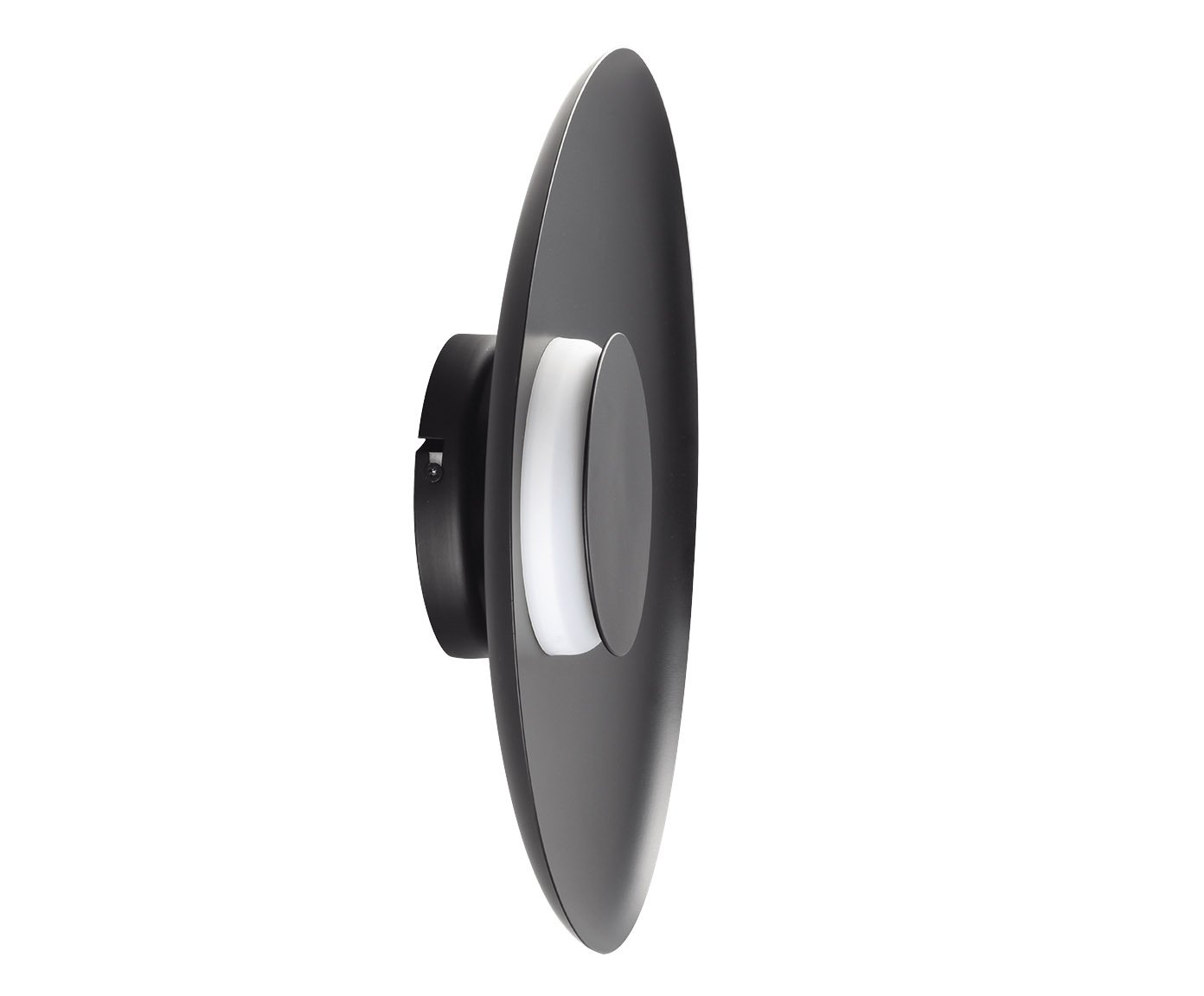 Arandela Led Dot Preto Bivolt - image 0