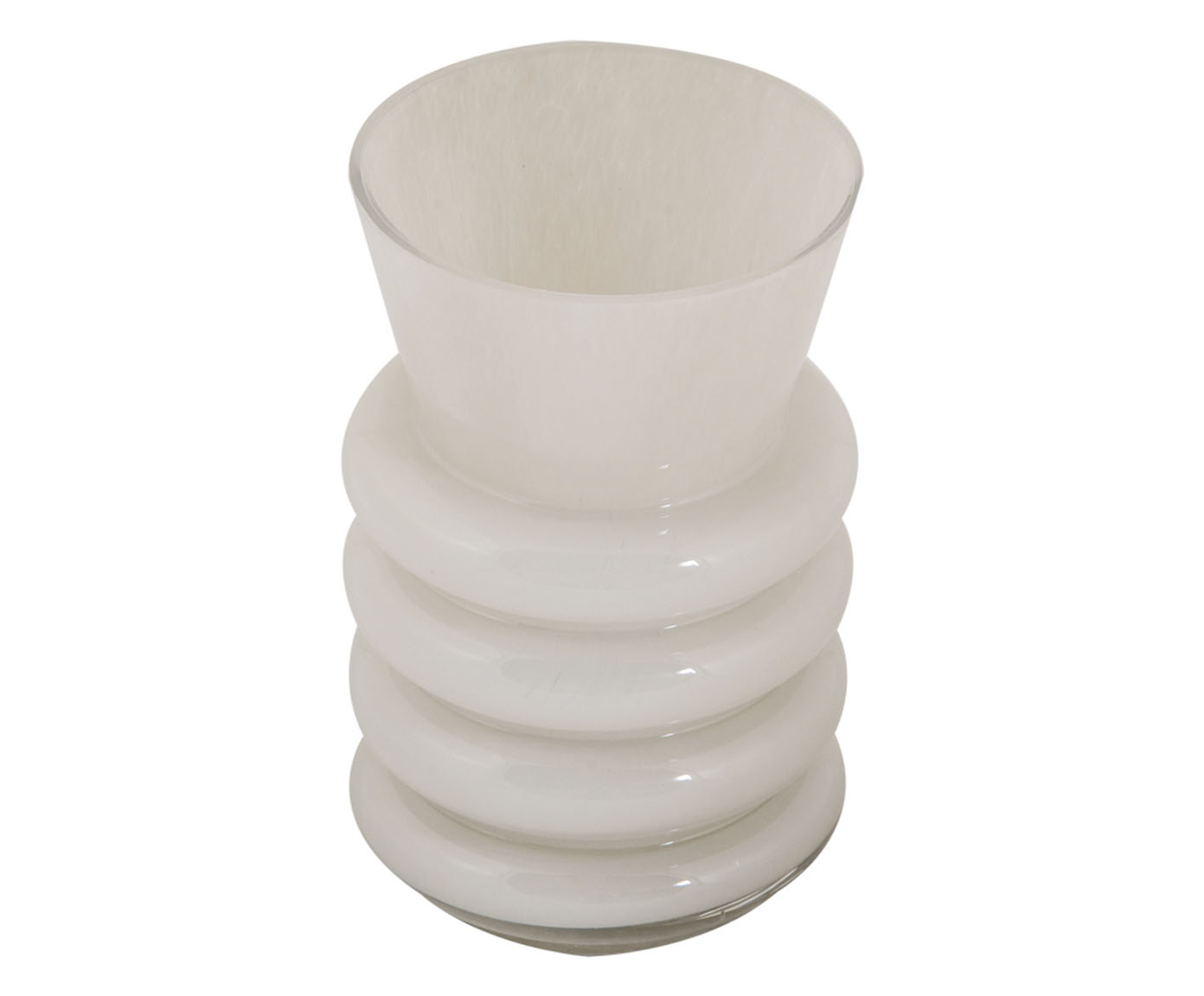 Vaso de Vidro Ibat&eacute; Branco - image 1