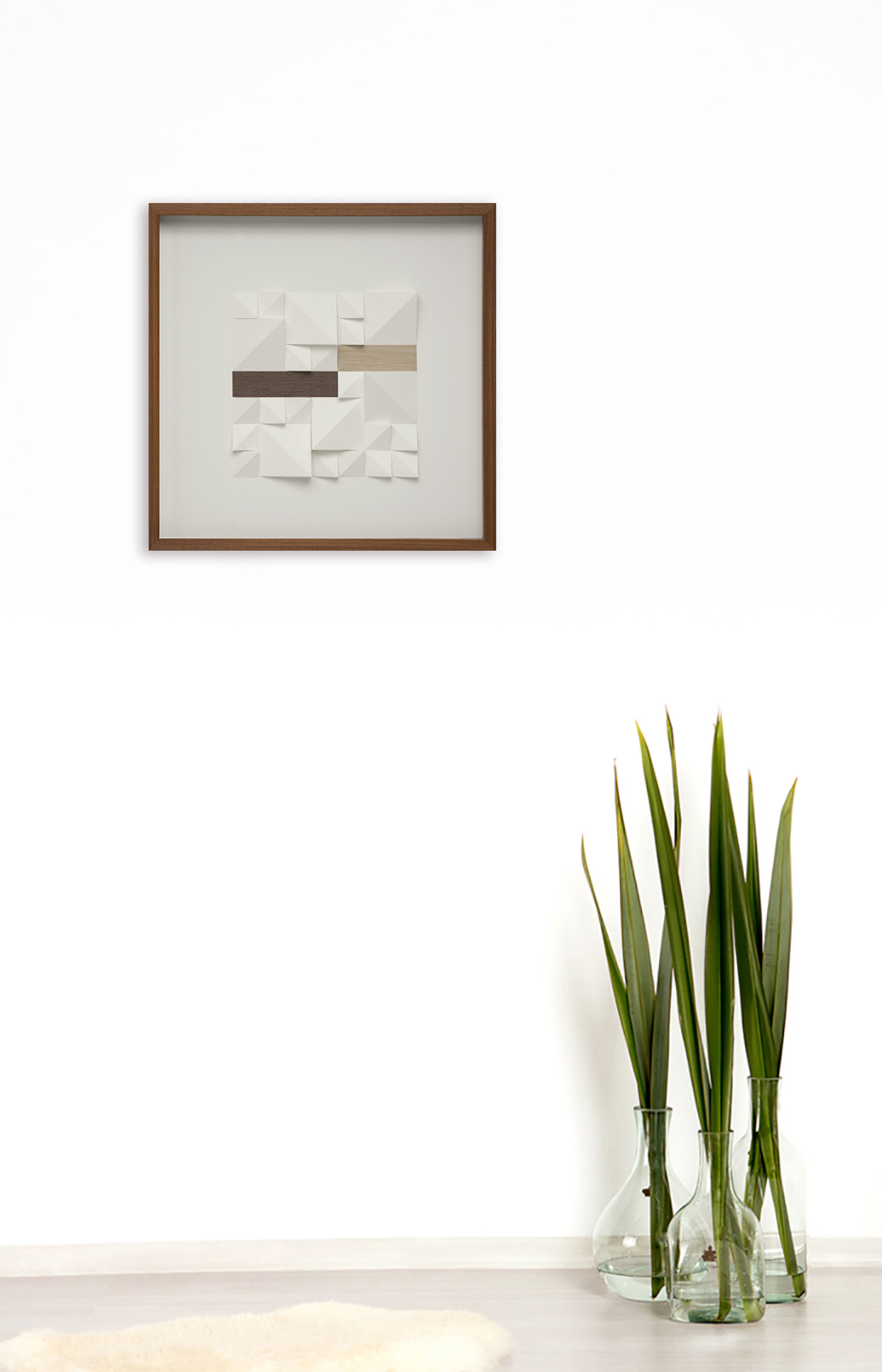 Quadro com Vidro Textura Asli VI image number 1