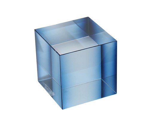 Adorno em Cristal Sarigazi - Azul image number 0