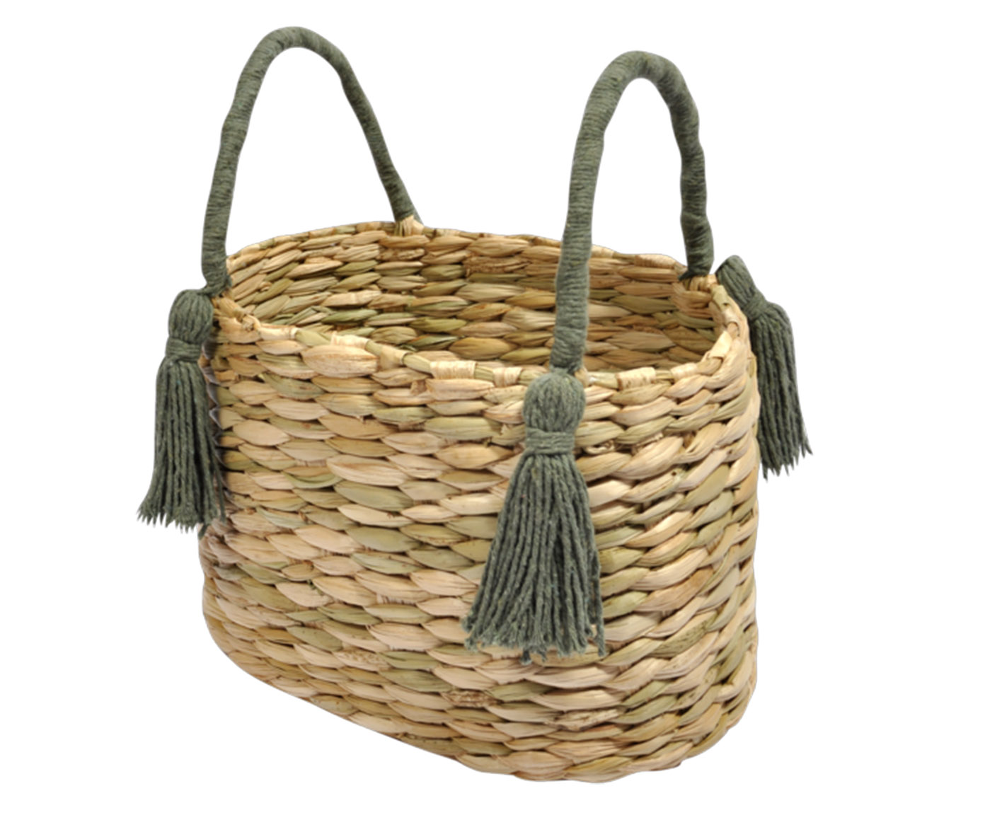 Cesto com Tassel Arari Green image number 0