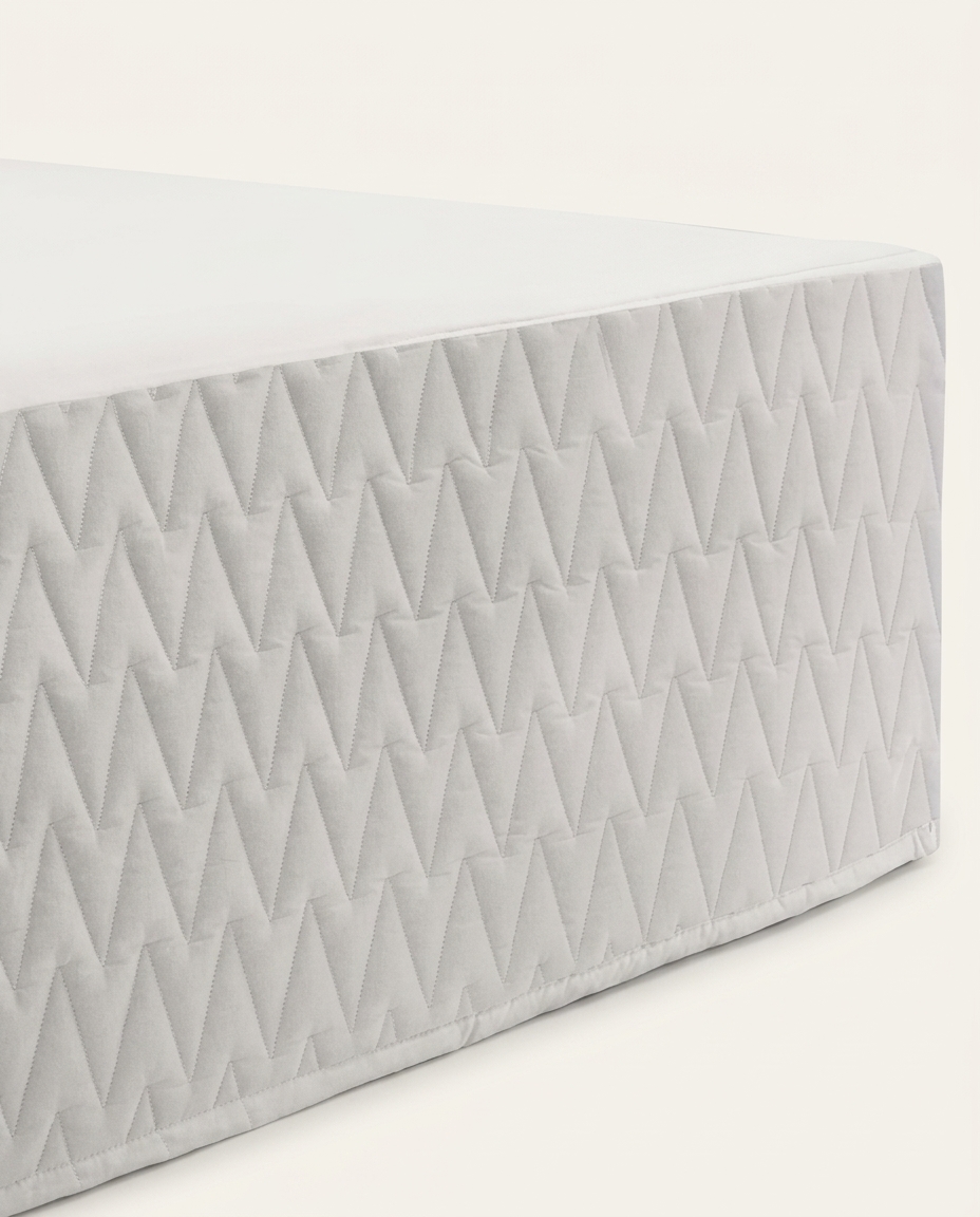 Saia para Cama Box Matel Branca 200 Fios image number 4