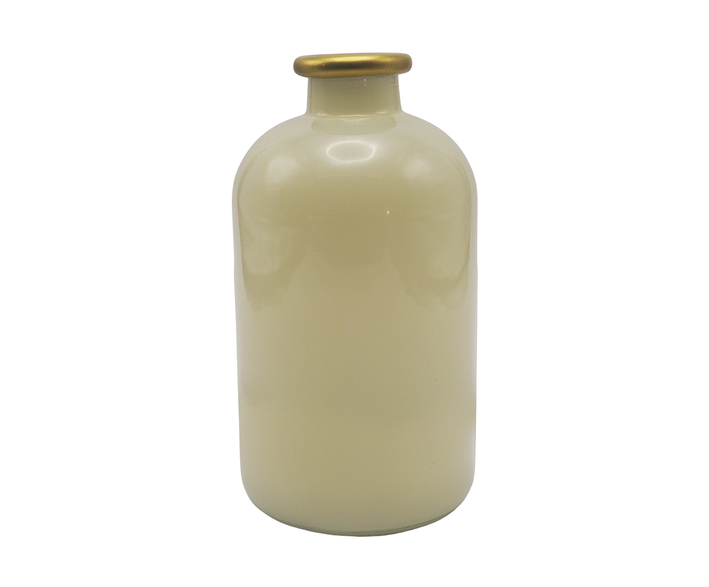 Vaso London Creme e Gold - 25 cm image number 0
