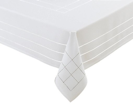 Toalha de Mesa Lattanzi Branco image number 0