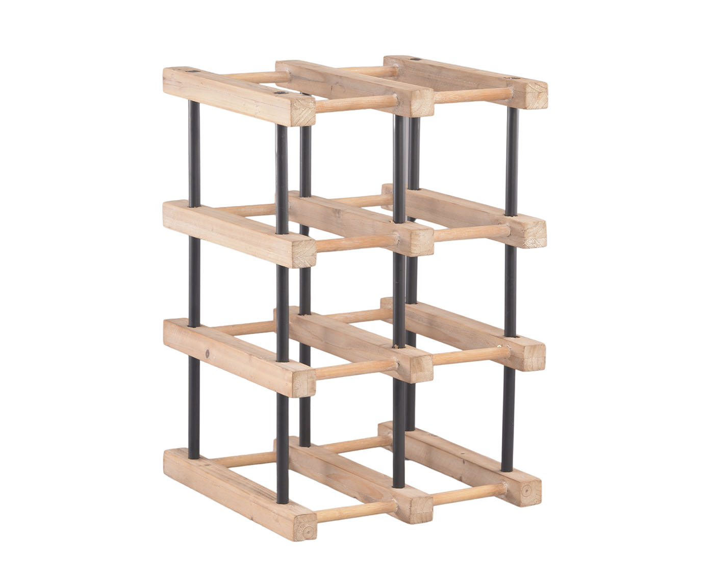 Suporte de Vinho em Madeira Wood image number 1
