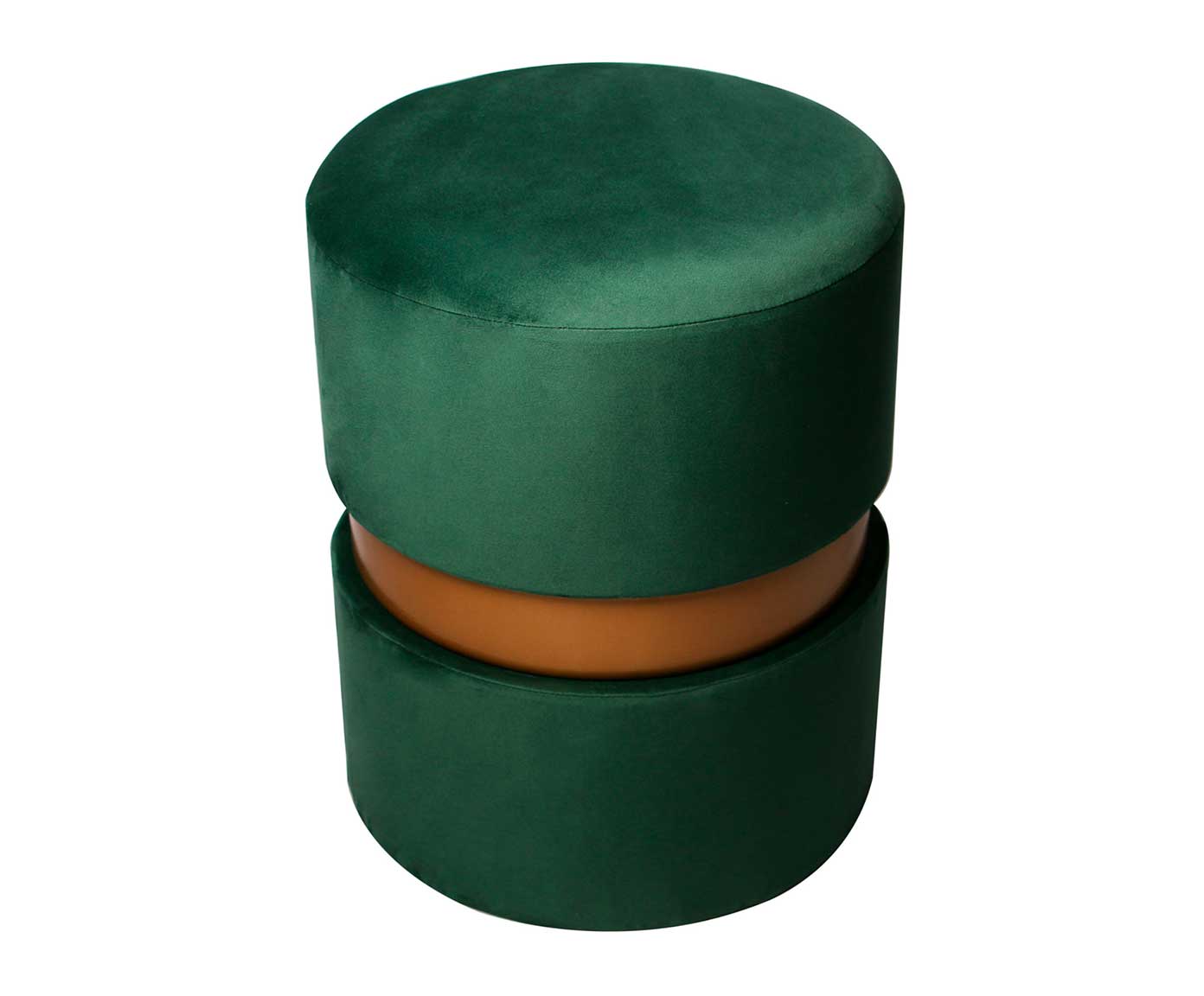 Puff Duo - Verde e Dourado - image 1
