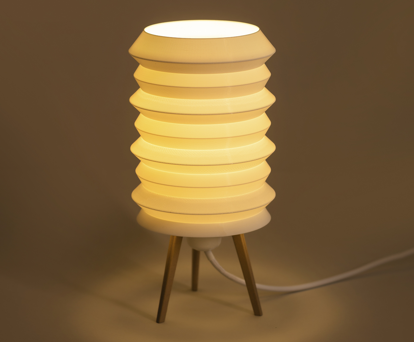 Lumin&aacute;ria Kyoto Bivolt - Base Bege image number 2