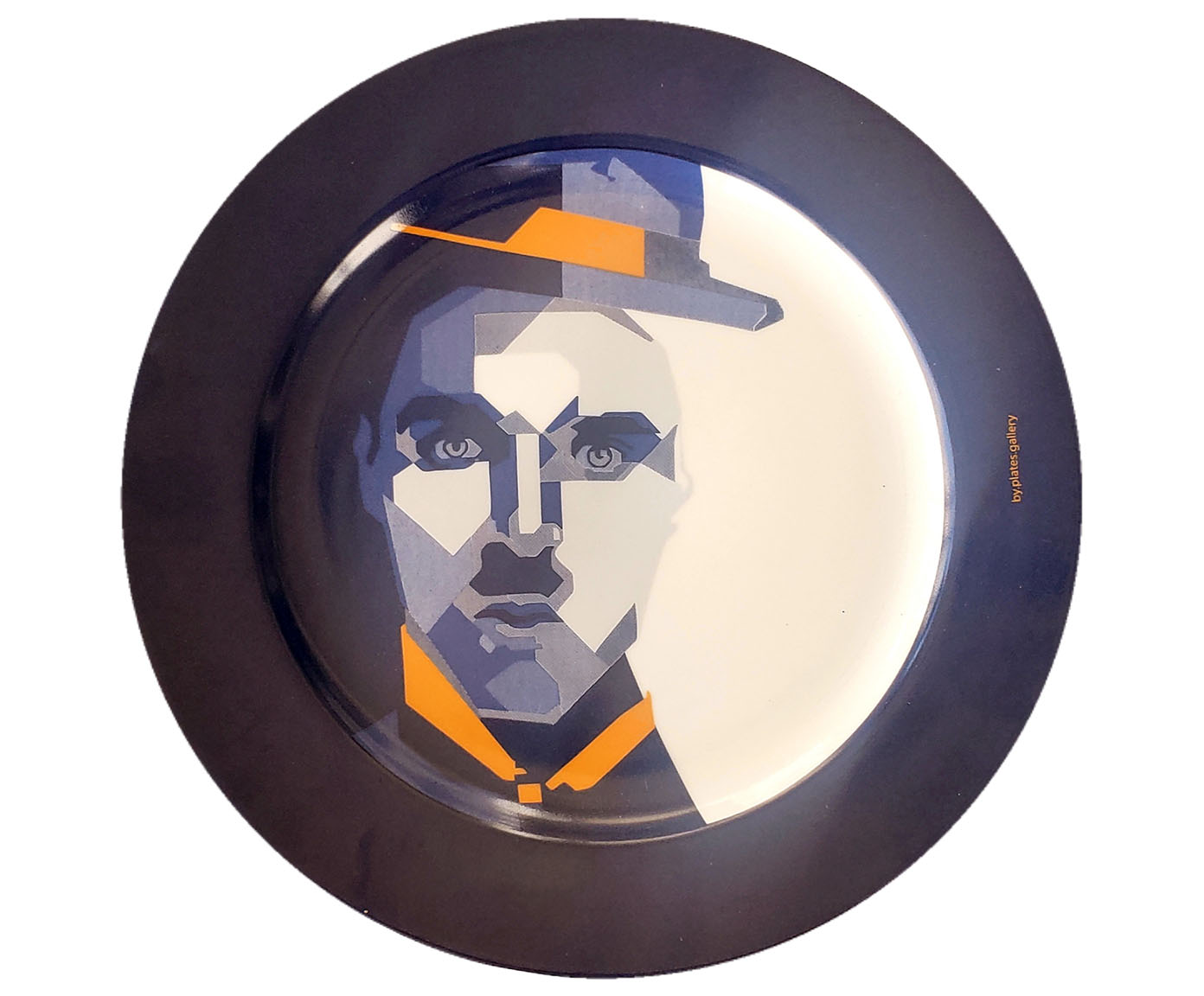 Prato de Porcelana Blue Chaplin - image 0