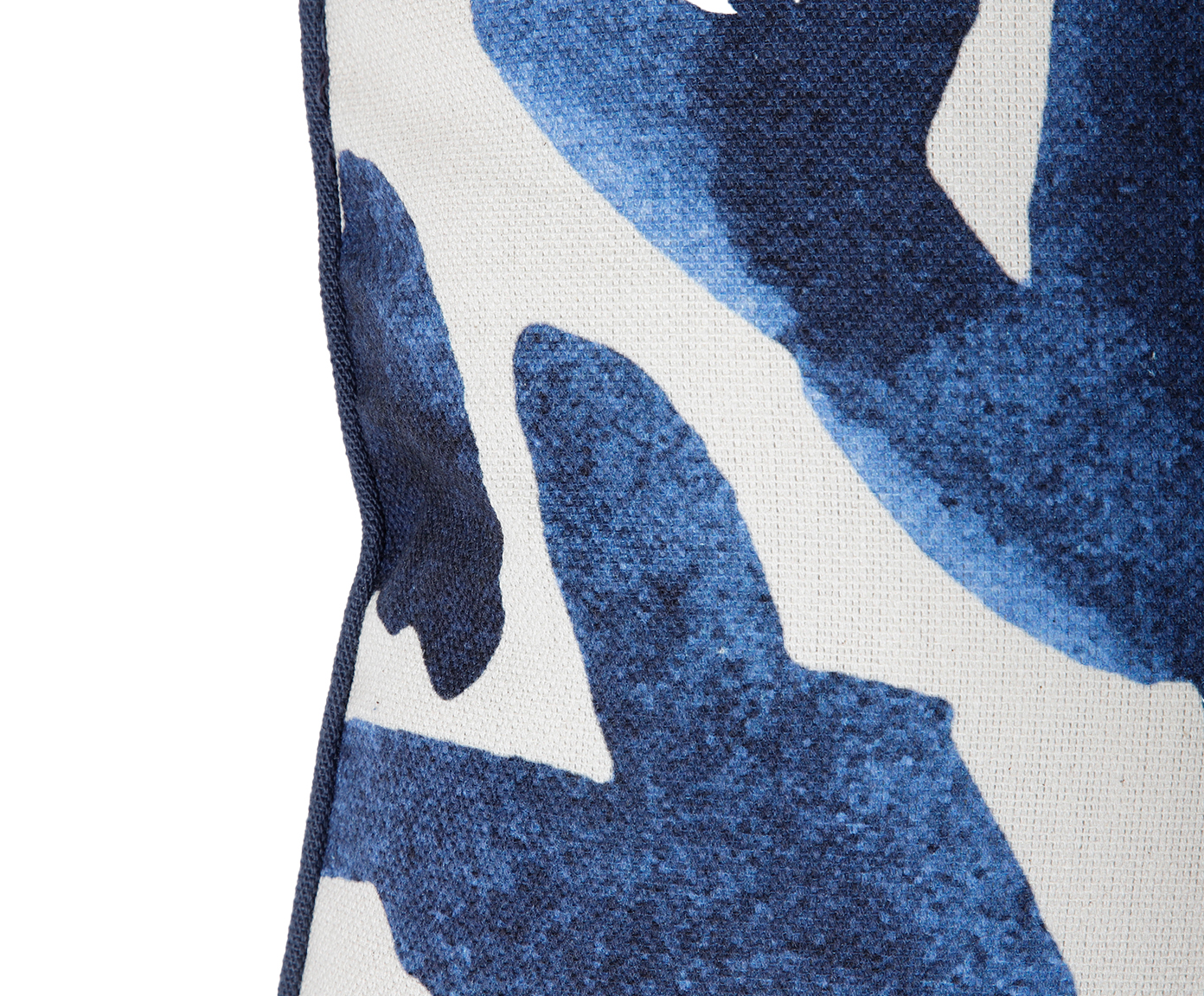 Capa de Almofada Estampada com com Cordon&ecirc; Dubai Azul Marinho image number 3