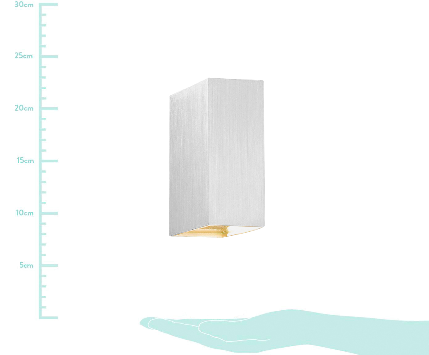 Arandela de Led 5W Majken Branca - 127V image number 4