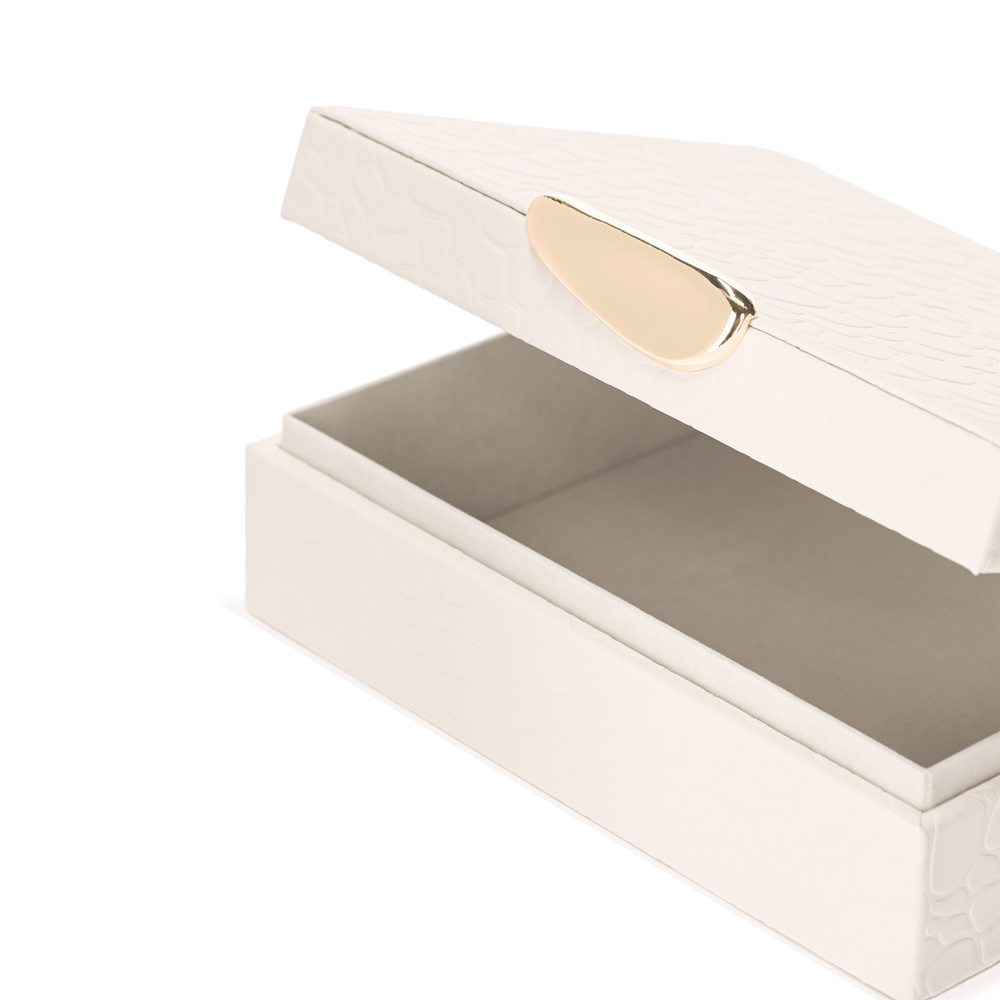Jogo de Caixas Organizadoras Ginger Off White image number 2