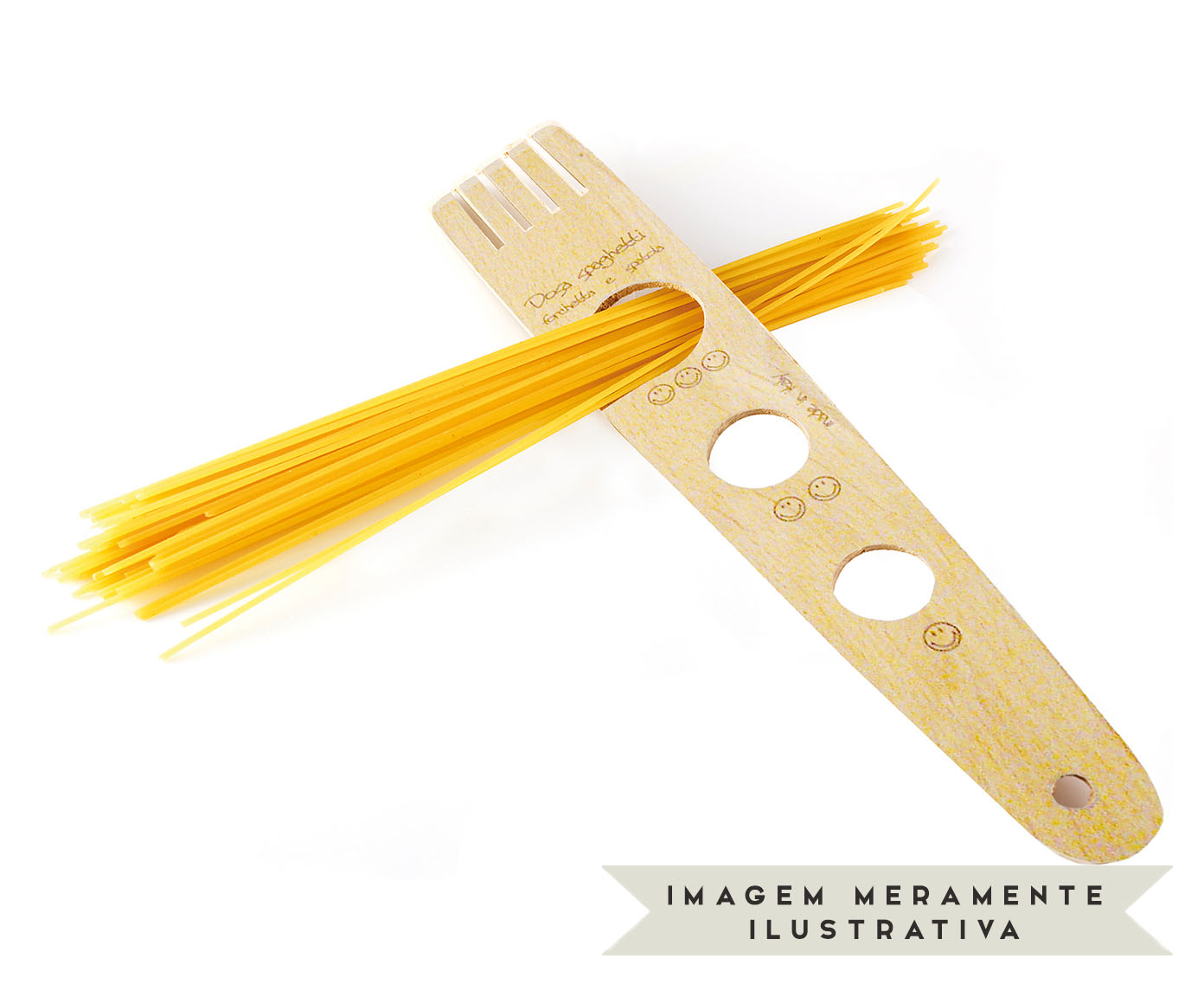 Garfo Medidor para Spaghetti Mansur - Natural - image 1
