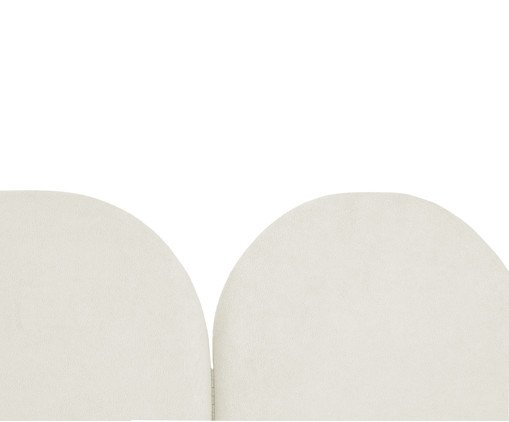 Cabeceira em Boucle Aveludado Arco Embrace OffWhite image number 3