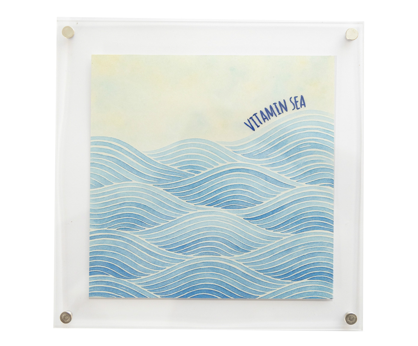 Quadro em Acr&iacute;lico "Vitamin Sea" image number 0