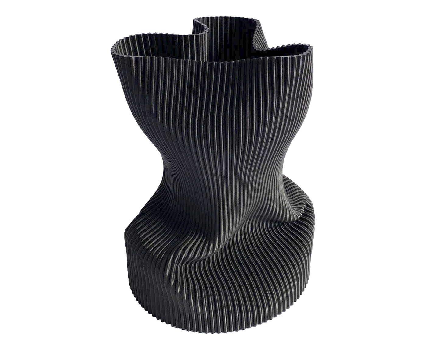 Vaso Amassadinho M&eacute;dio Preto image number 0
