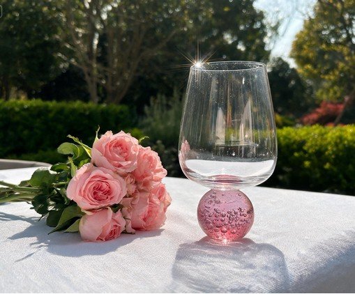 Ta&ccedil;a para Vinho Sphere Rosa image number 2