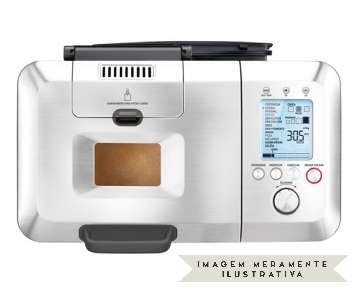 Panificadora Pan Express em Inox by Breville - Prata - image 1